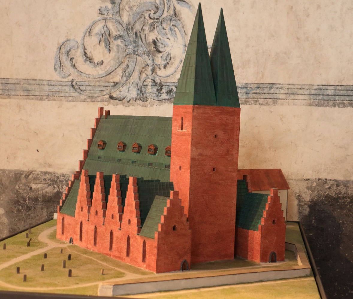 Modell på Kalmar slott
