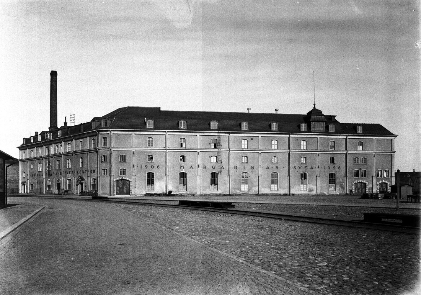 Margarinfarbriken Svea Foto: Walter Olson 1933, Digitaltmuseum, Kalmar läns museum, Public Domain