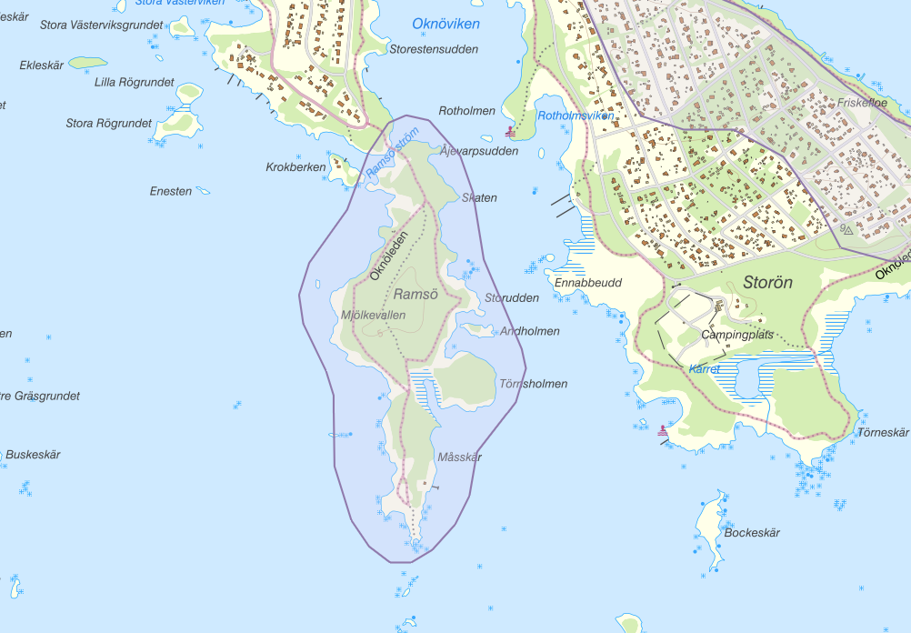 Karta: Länsstyrelsen